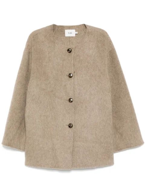 b+ab Wrap-around shawl jacket
