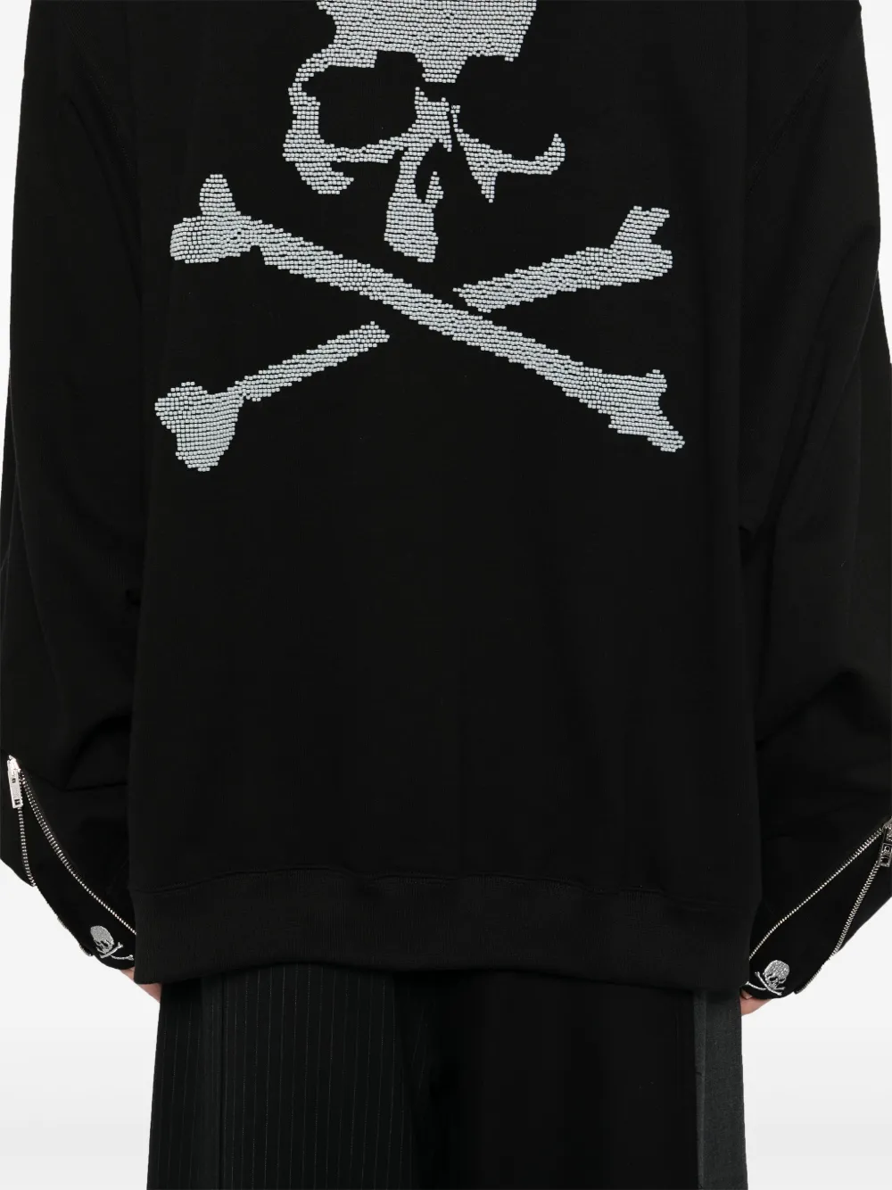 Mastermind World Hoodie met rits Zwart