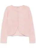 b+ab round-neck cardigan - Pink