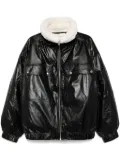 b+ab faux-leather jacket - Black