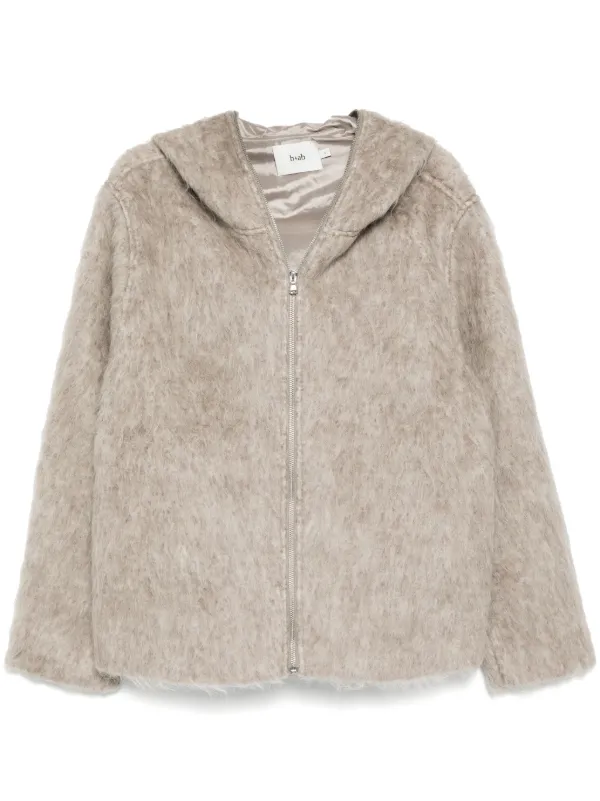 Fur Hooded Zip Jacket HGX0022 – AuroraBoutique