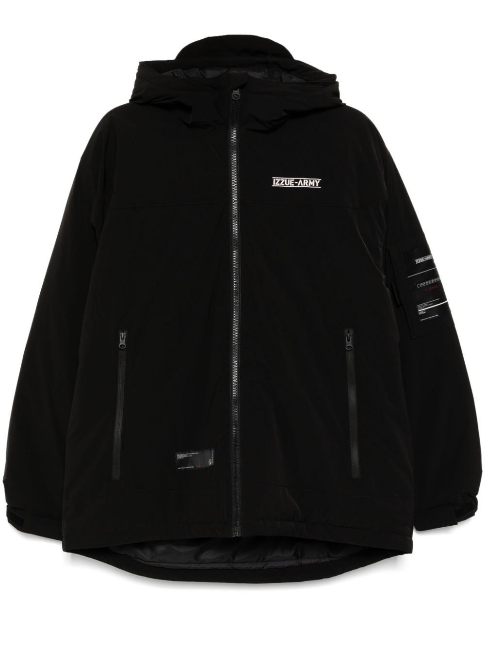 logo padded jacket