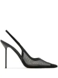 Paris Texas 115mm Lidia slingback pumps - Black
