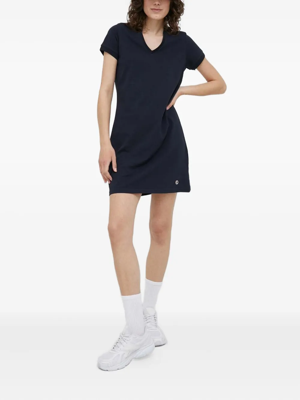 Colmar V-neck logo mini dress | Day Dresses | Image 2