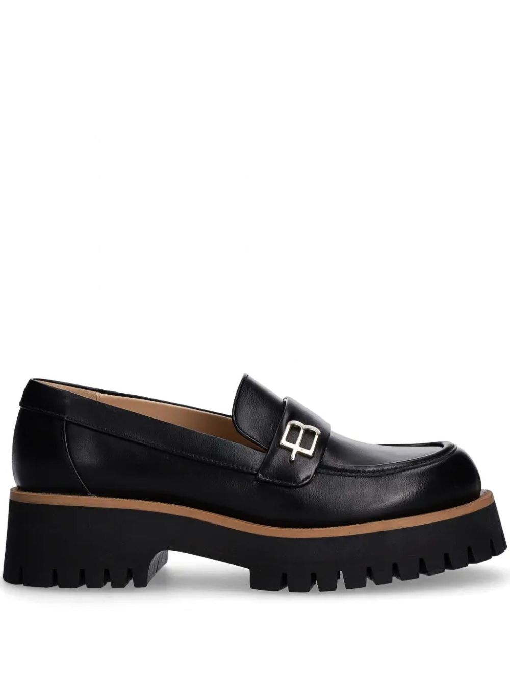 leather loafers