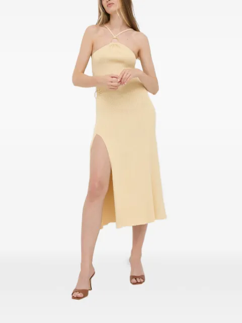For Love And Lemons Vestido midi com recorte vazado
