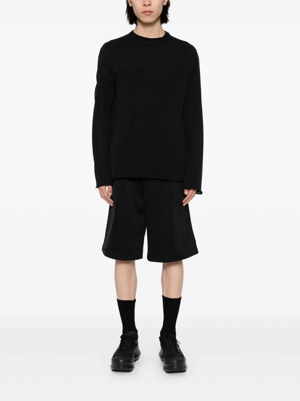 Jil Sander Twee T-shirts + met lange mouwen Zwart