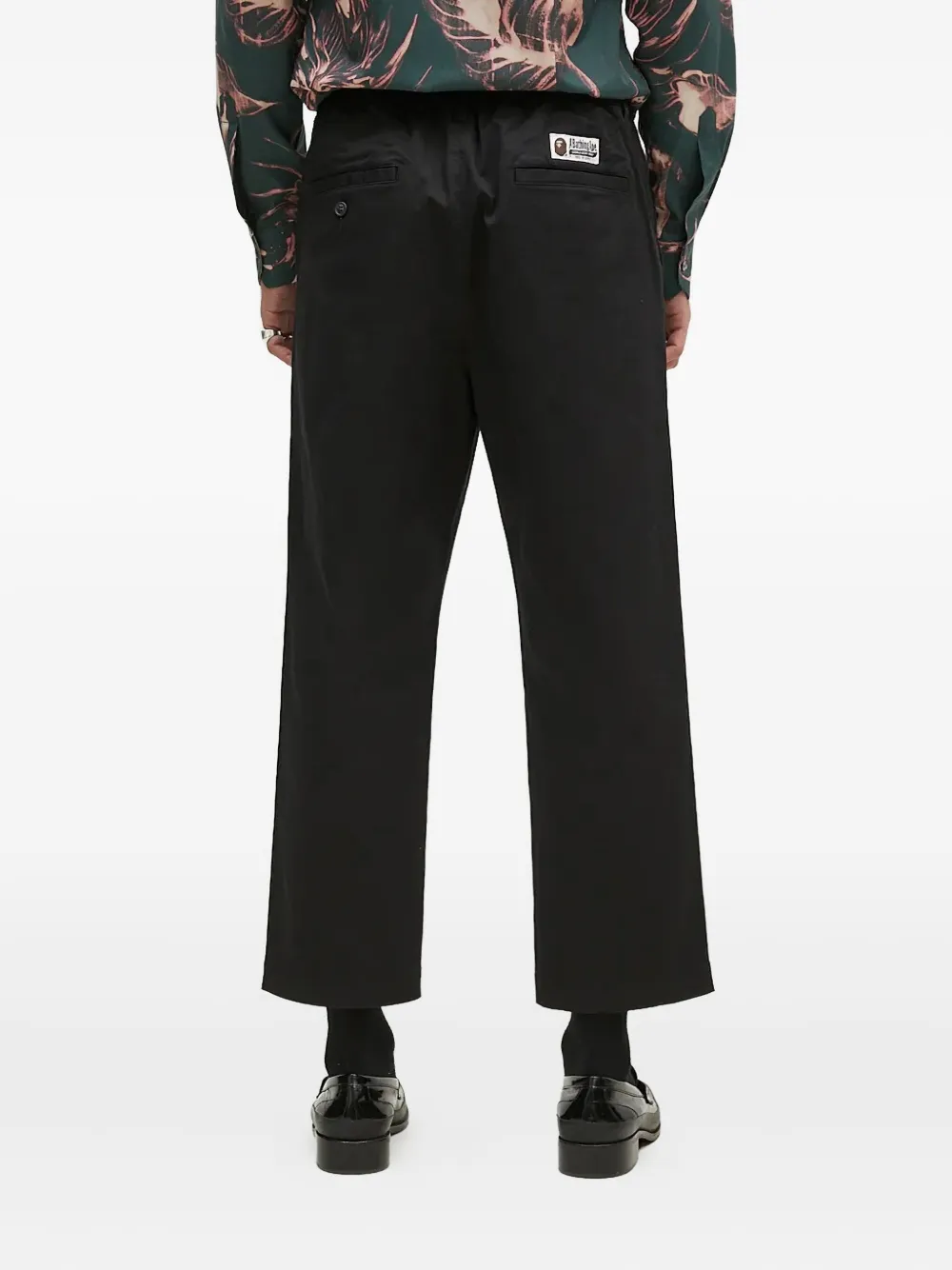 A BATHING APE Cargo broek Zwart
