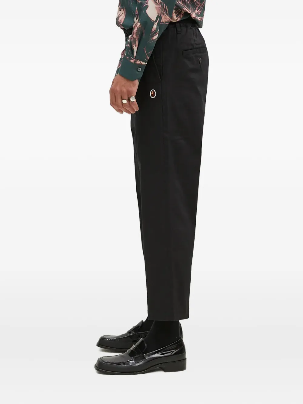 A BATHING APE Cargo broek Zwart