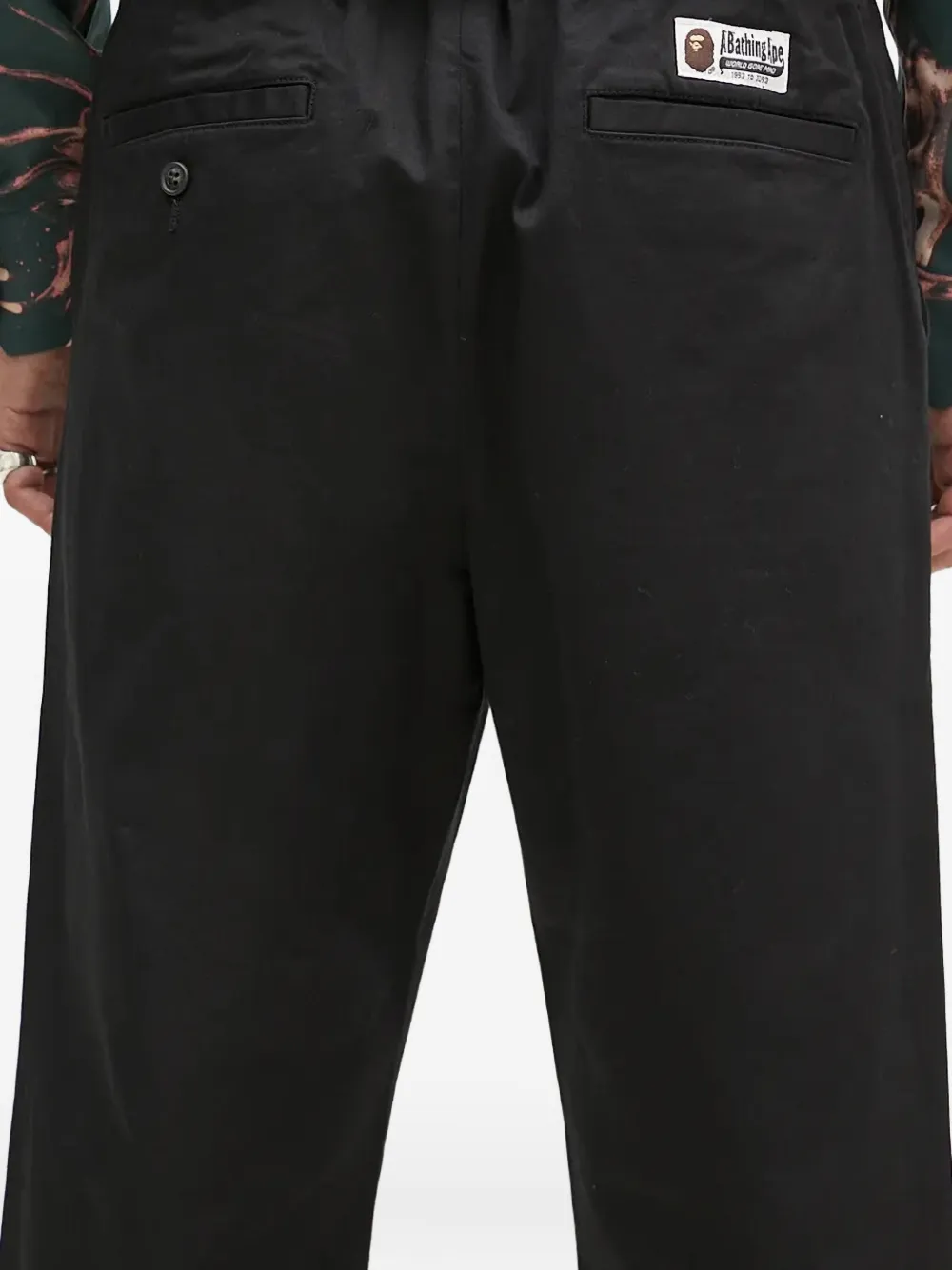 A BATHING APE Cargo broek Zwart