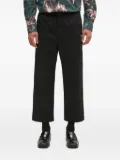 A BATHING APE® logo-appliqué trousers - Black