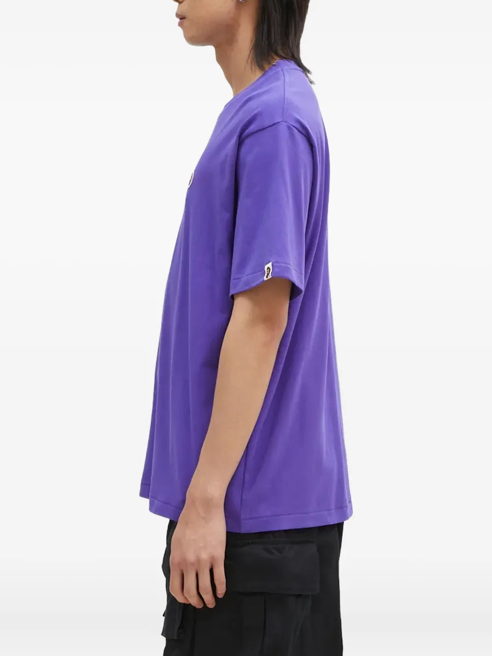 A BATHING APE® logo-embroidered T-shirt | T-Shirts | Image 2