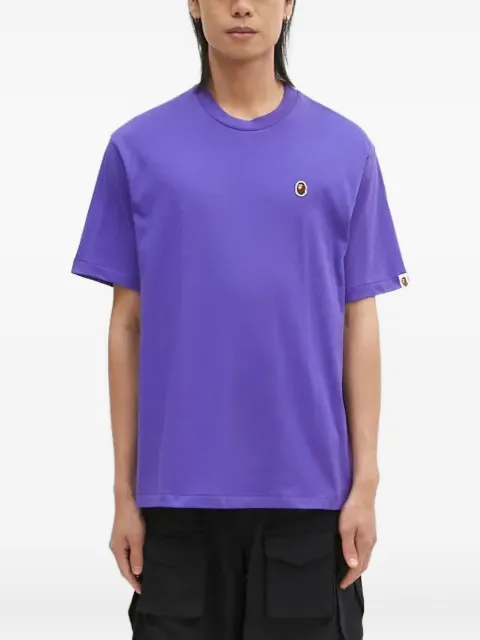 A BATHING APE® t-shirt à logo brodé