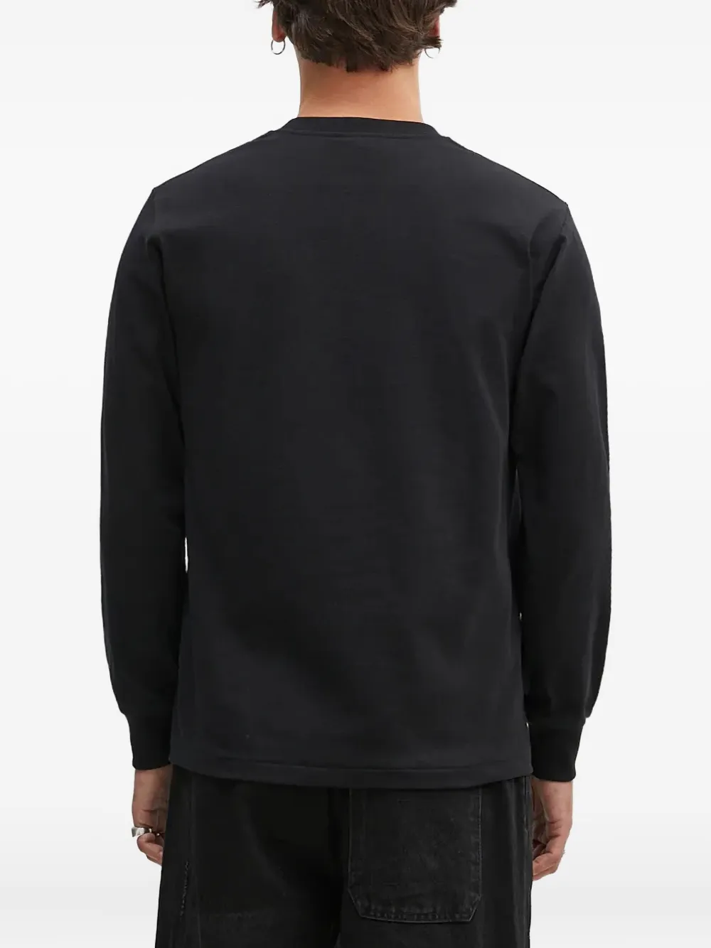 A BATHING APE One Point sweater met logo-applicatie Zwart