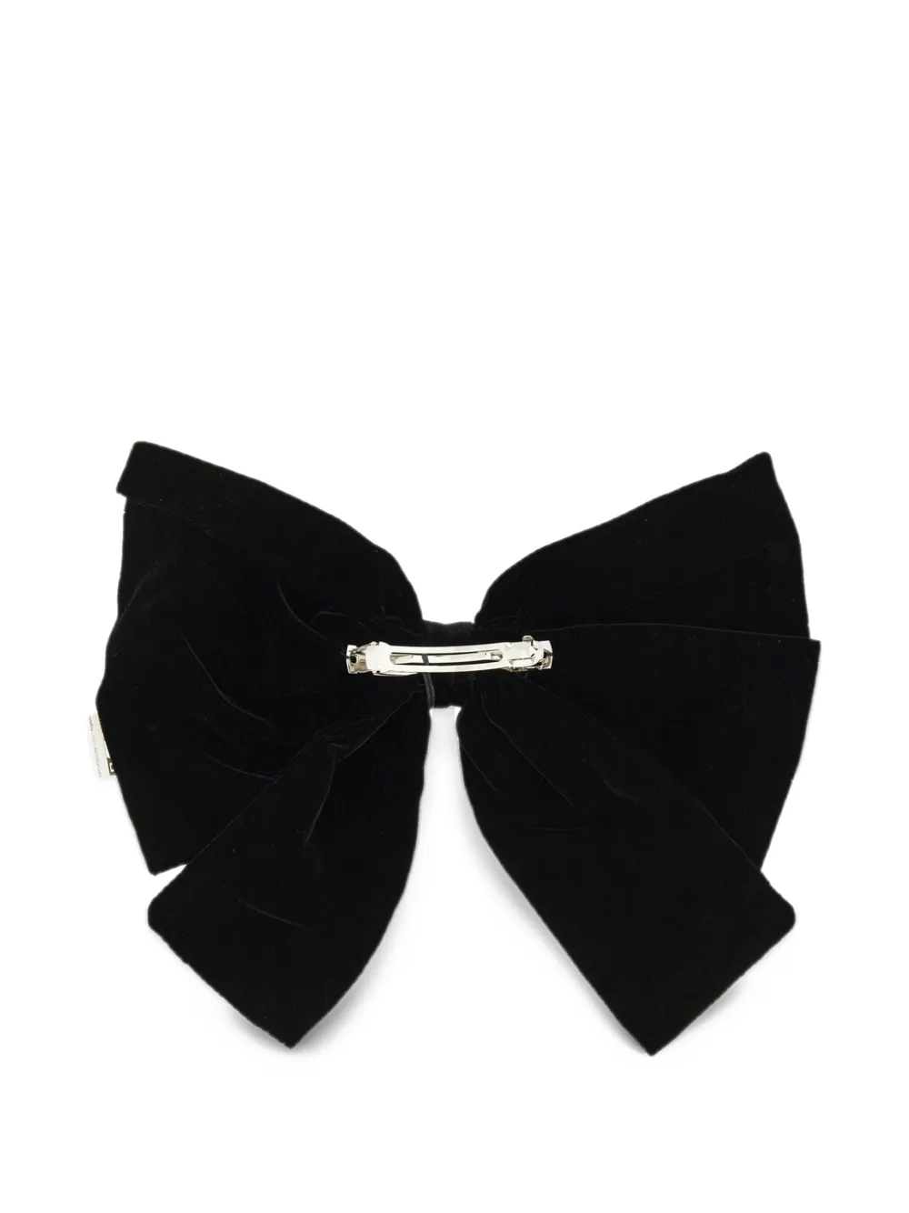 Nina Ricci velvet hair clip Zwart