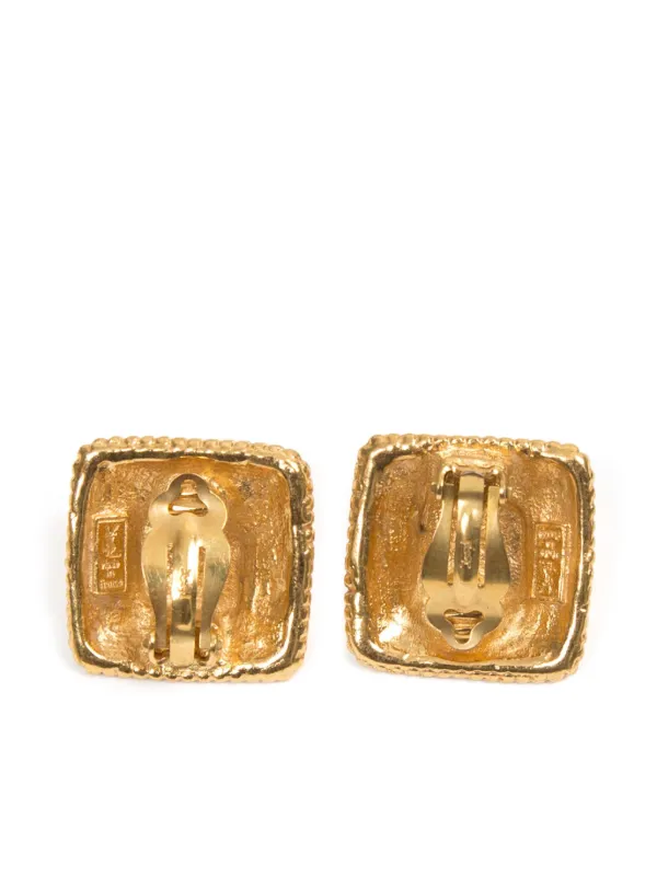 Farfetch clip on earrings sale