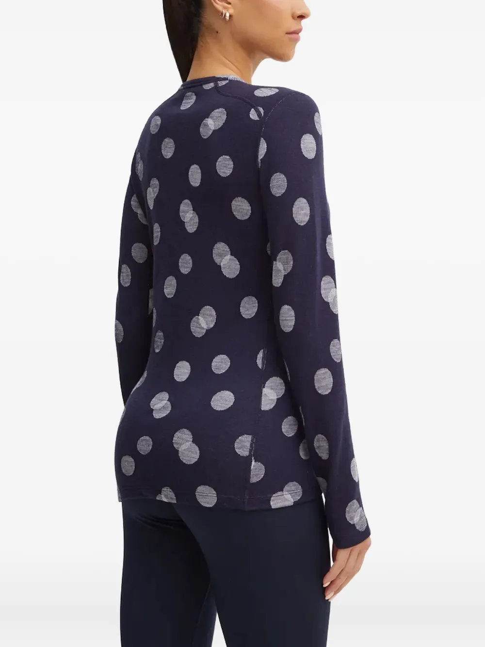 icebreaker polka dot-pattern long-sleeved top | T-Shirts & Jersey Shirts | Image 2