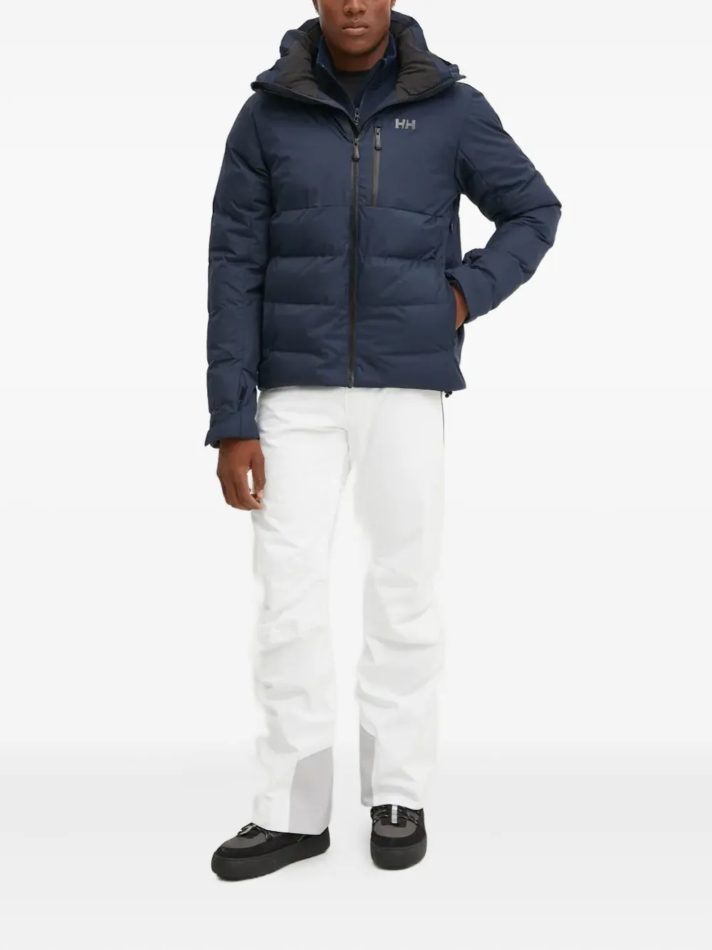 Helly Hansen Kvitfjell Race ski-jack met capuchon en logoprint - Blauw