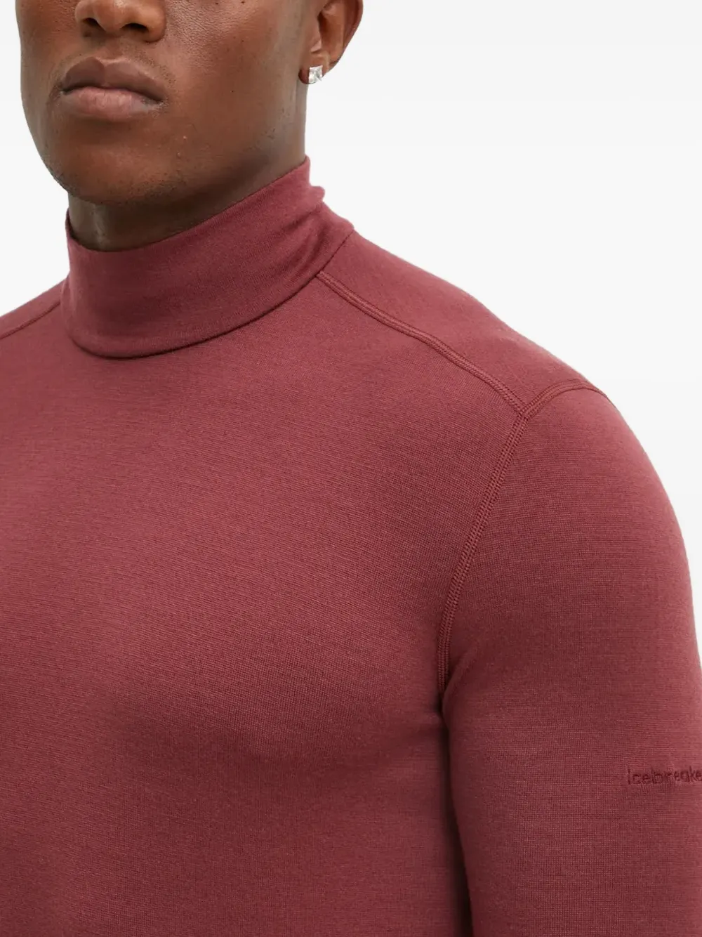 icebreaker Top met lange mouwen Rood