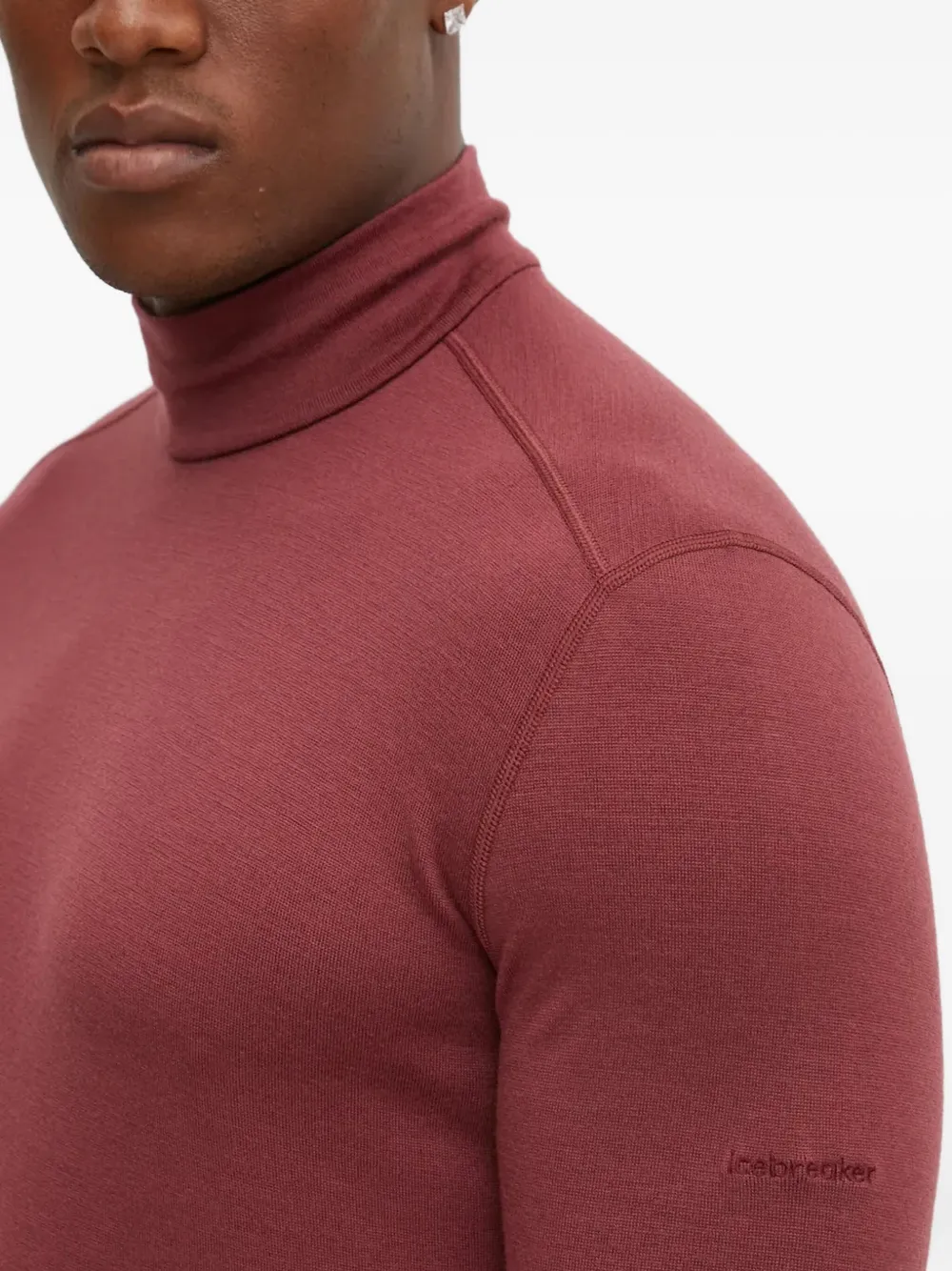 icebreaker Top met lange mouwen Rood