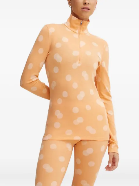 icebreaker zip-neck ski top