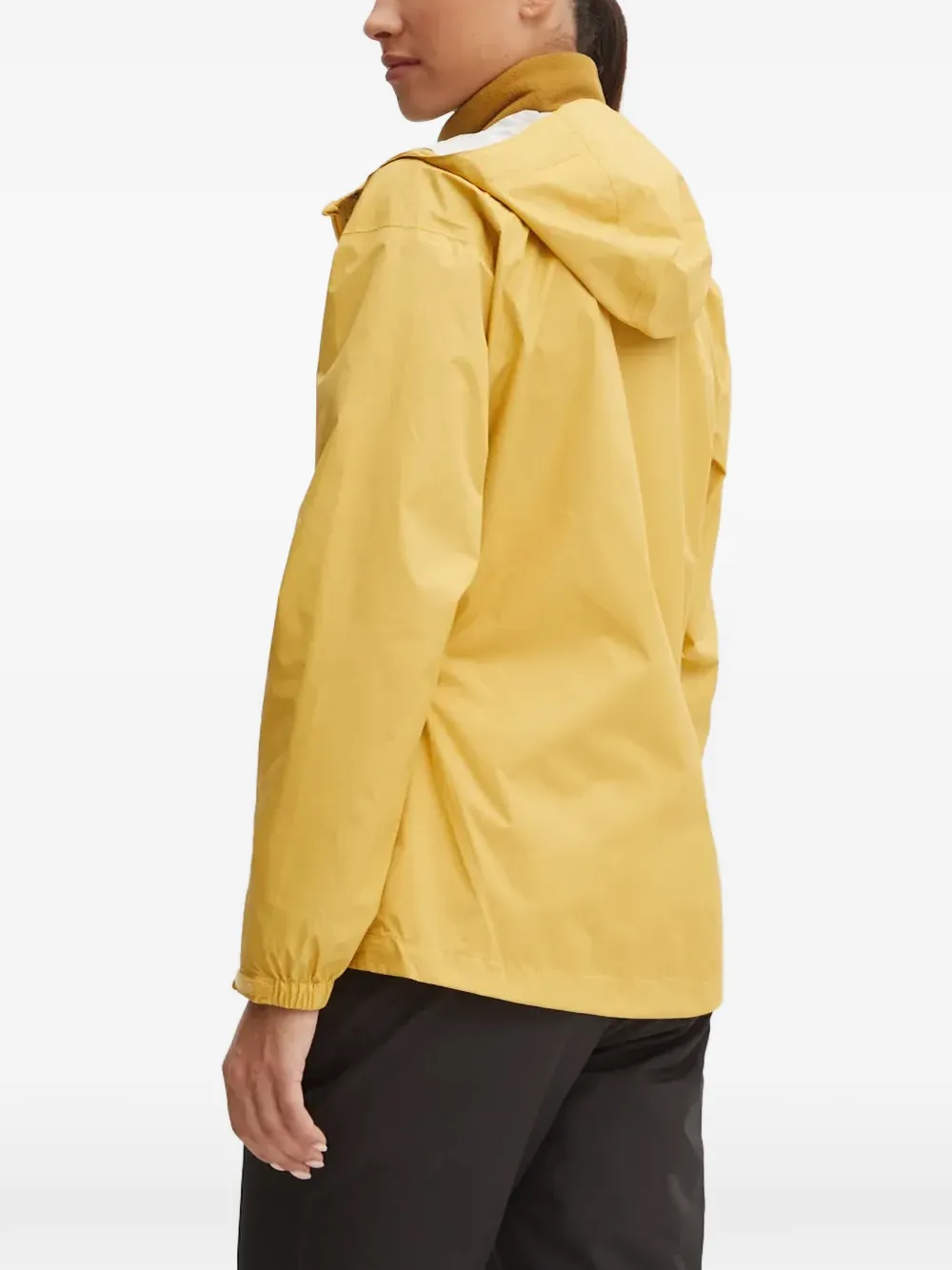 Helly Hansen Hooded Logo-detail Jacket In Yellow