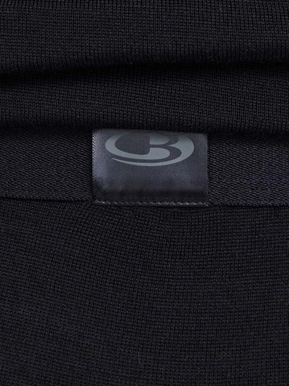 icebreaker Legging met logoband Zwart