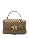 PINKO Classic Lady Love tote bag - Green