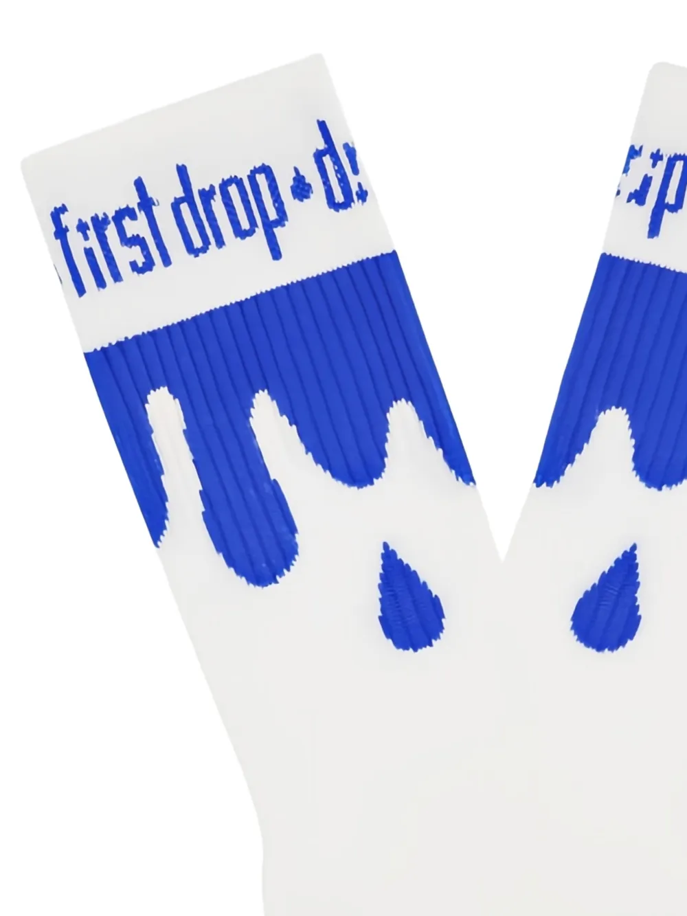 DRIP ILLEGAL drip-print socks | Image 2