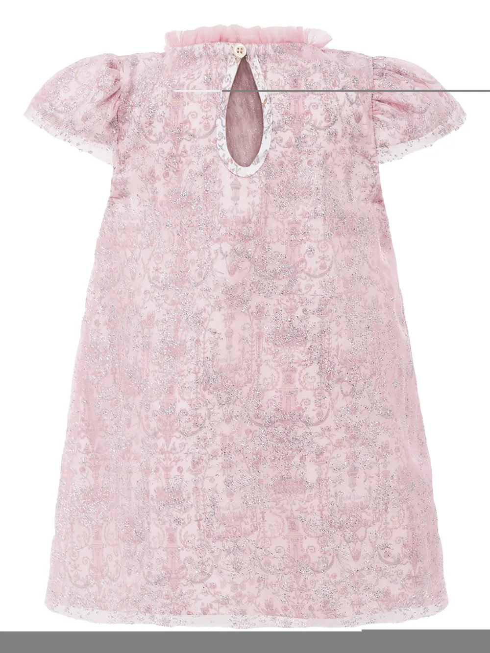 Atelier Choux Printed Dress In Pink