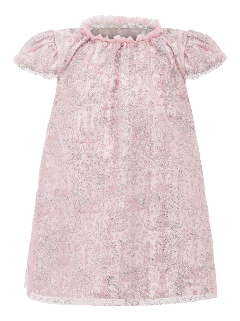 Atelier Choux printed dress - PINK