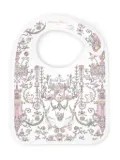 Atelier Choux Toile de Jouy bib - Pink