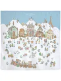 Atelier Choux Winter Wonderland blanket - Blue