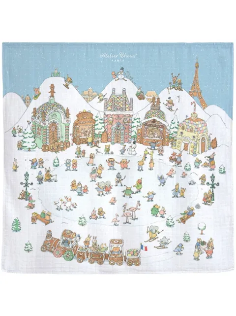 Atelier Choux Winter Wonderland blanket