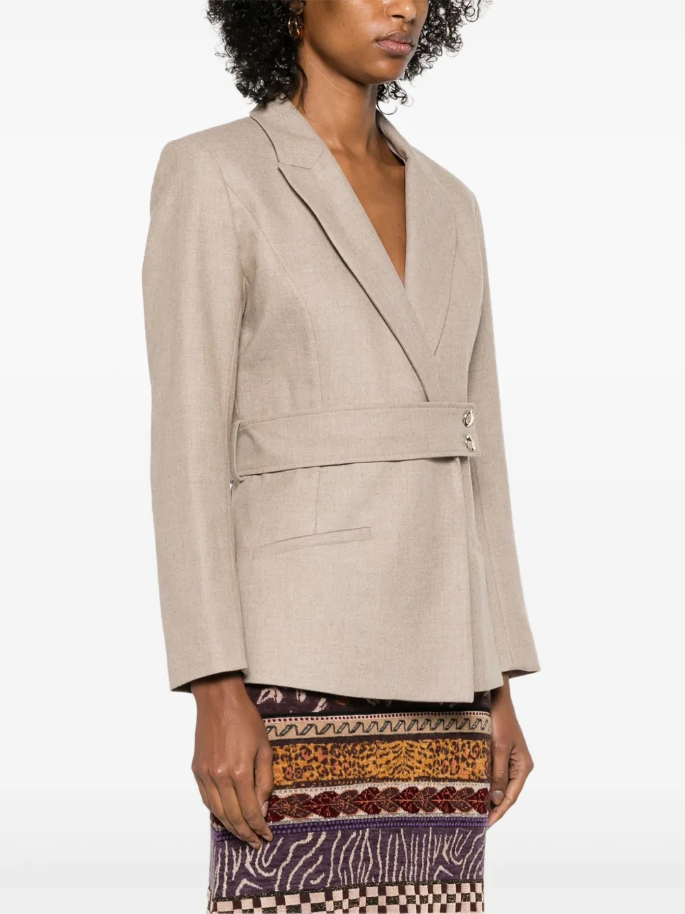 Ba&Sh Kettle blazer Beige