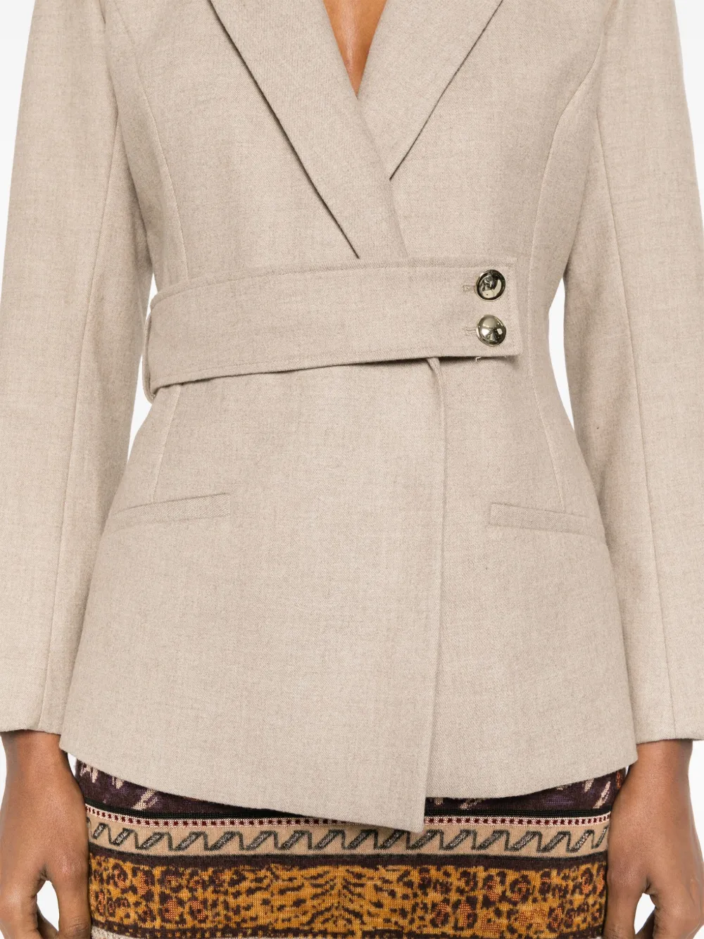 Ba&Sh Kettle blazer Beige