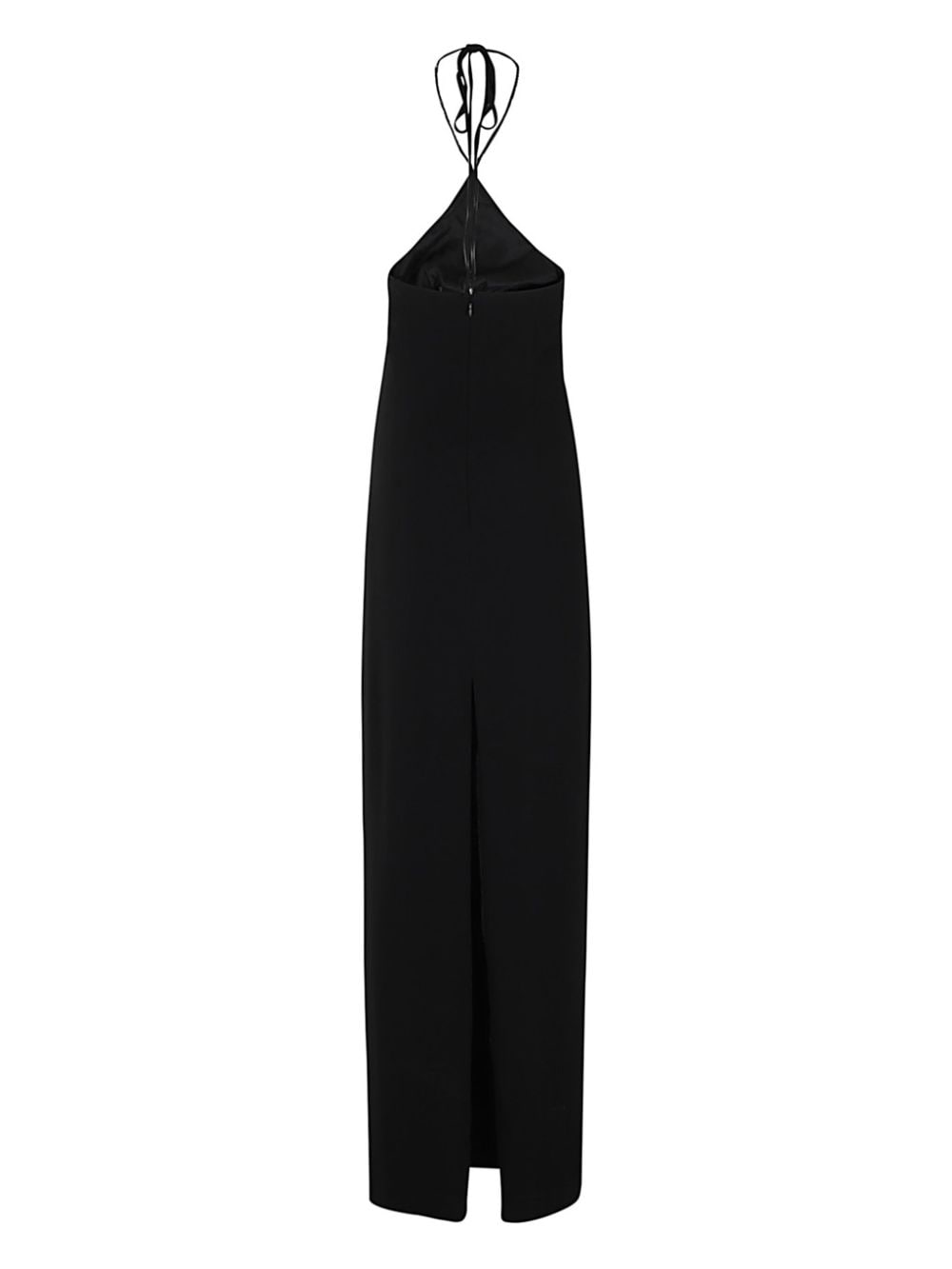 Amen fringed gown - Zwart