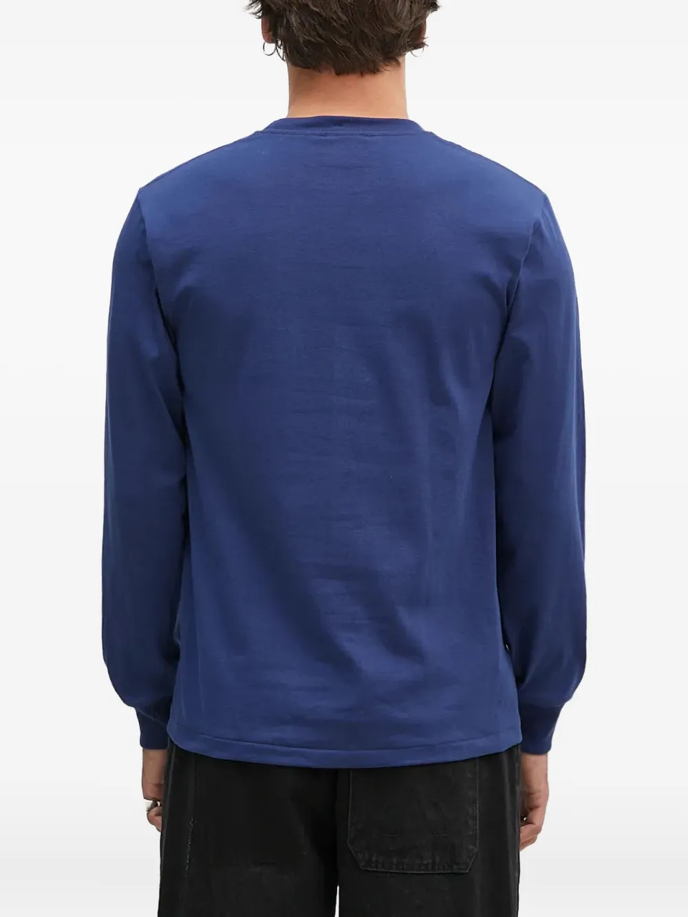 A BATHING APE One Point sweater met logo-applicatie Blauw