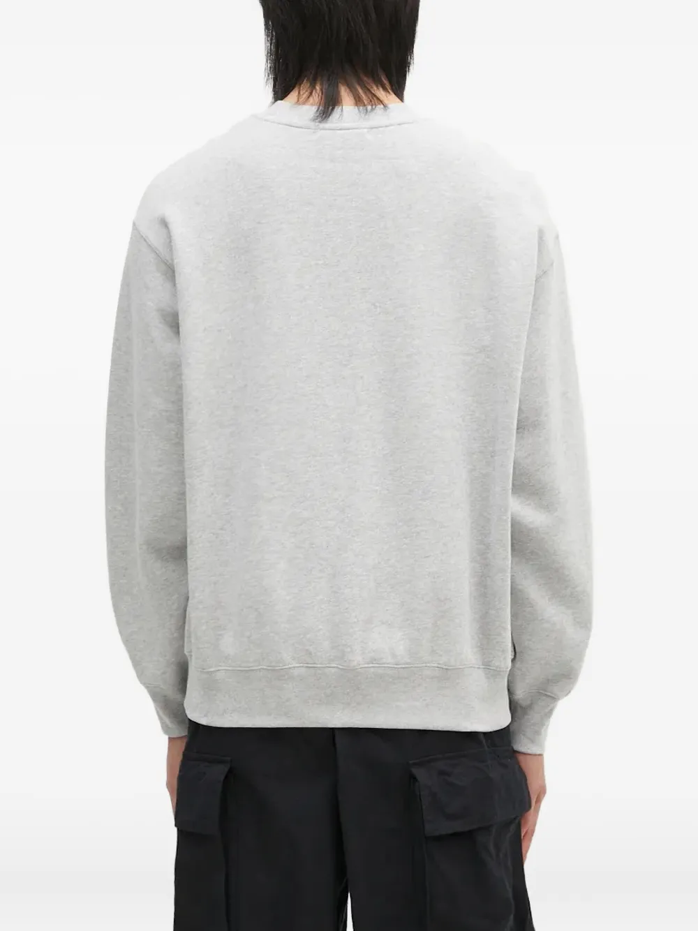 A BATHING APE Sweater met ronde hals Grijs