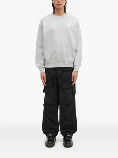 A BATHING APE® سويت شيرت 'آيب هيد' برقبة مستديرة
