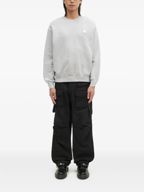 A BATHING APE® Ape Head スウェットシャツ | グレー | FARFETCH JP
