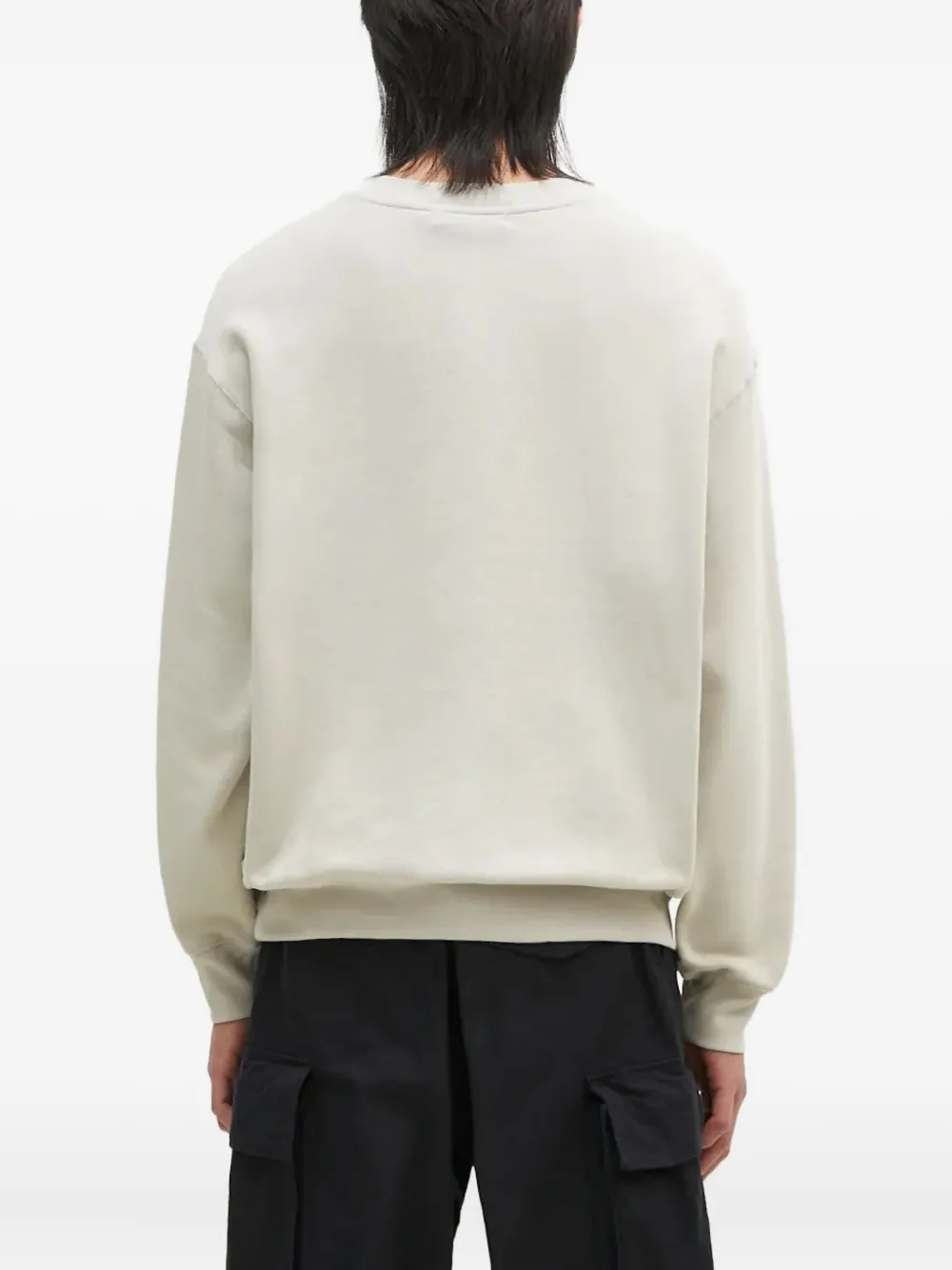 A BATHING APE Sweater met geborduurd logo Beige
