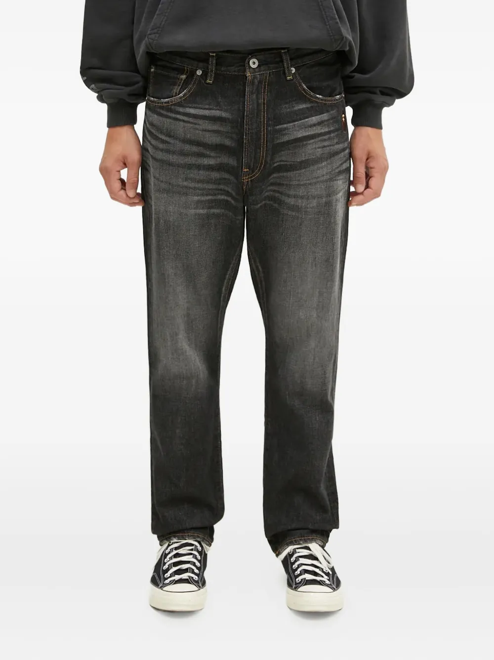 A BATHING APE® One Point jeans - ブラック A BATHING APE® One Point jeans - ブラック