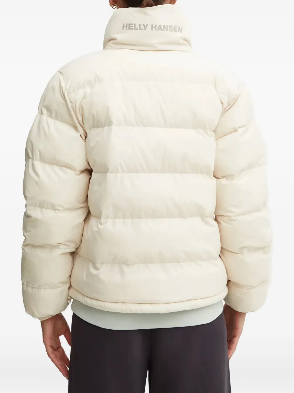 Helly Hansen YU 23 omkeerbaar jack met logoprint Beige