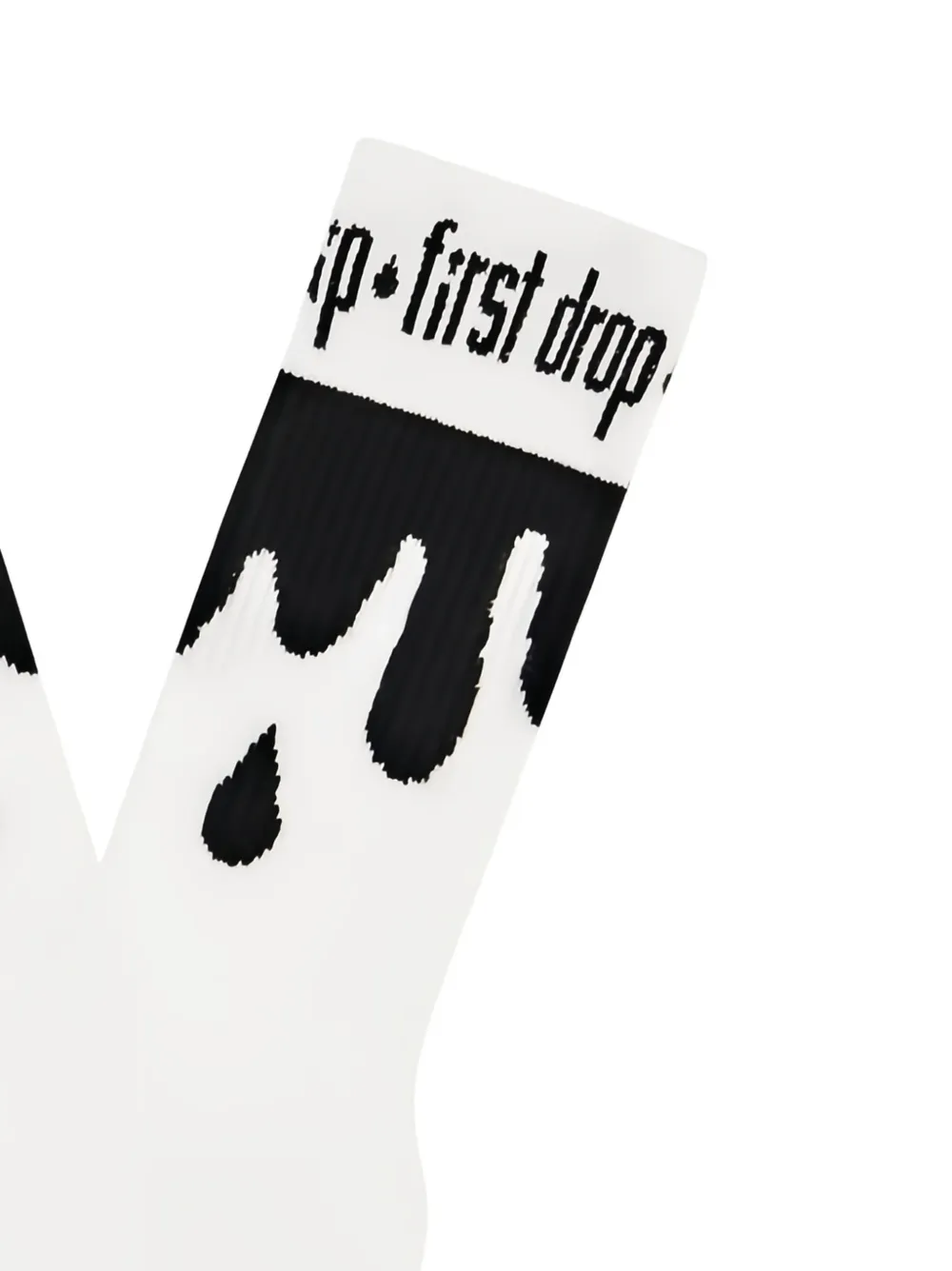 DRIP ILLEGAL drip-print socks | Image 2
