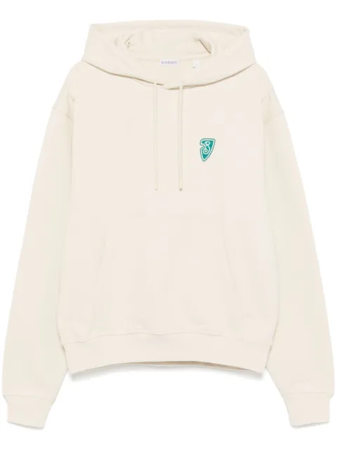 Burberry B Shield Hoodie mit Logo-Print