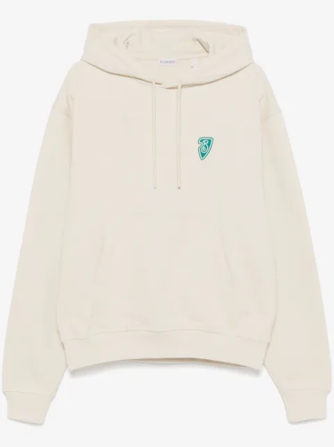 Burberry B shield logo-print hoodie