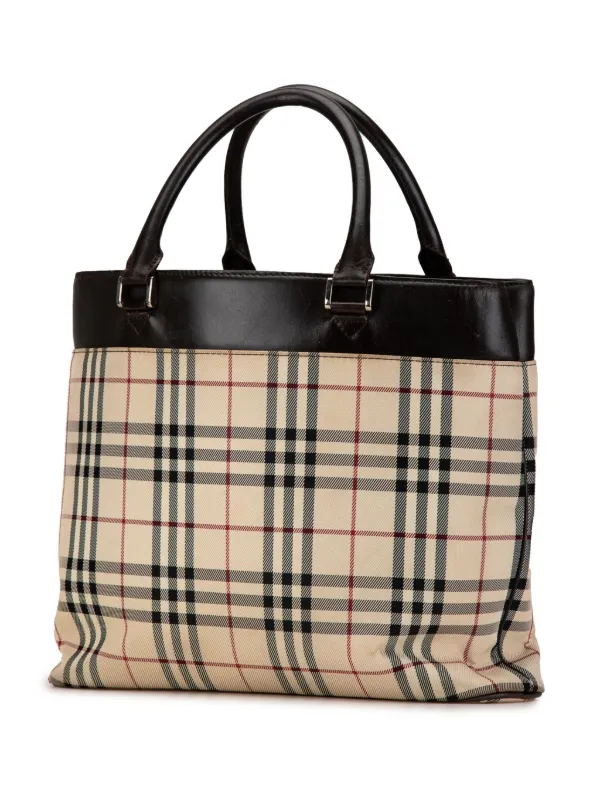 Burberry bag canvas sale