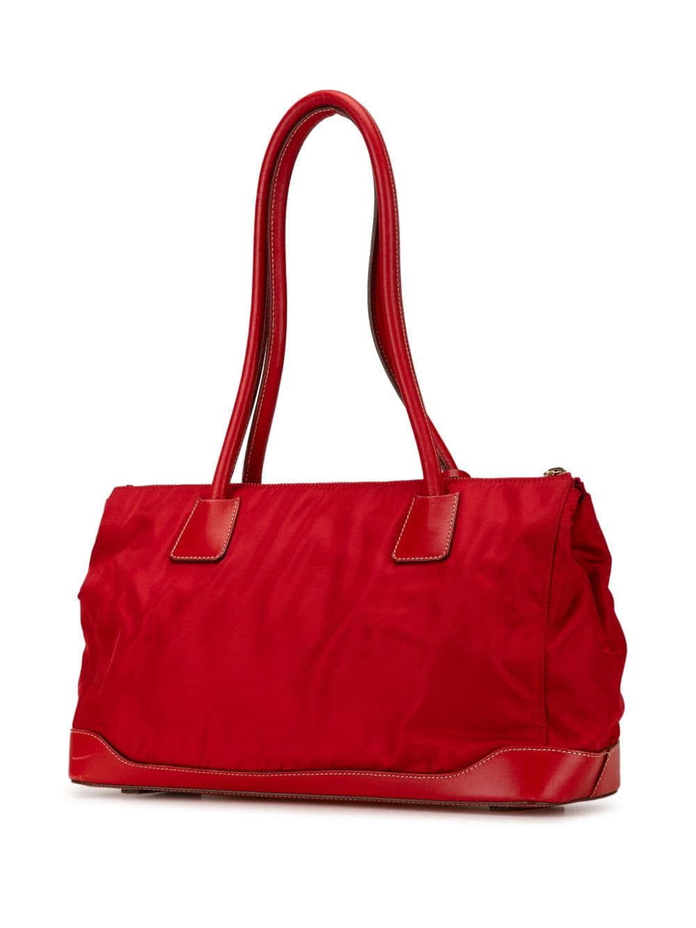 Prada Pre-Owned 2000-2013 Tessuto schoudertas - Rood