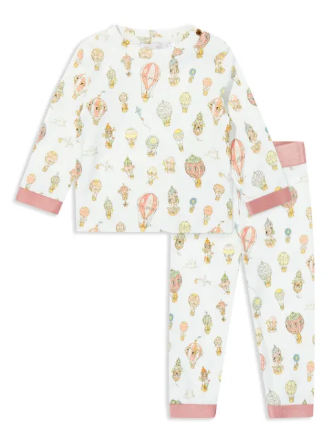 Atelier Choux illustration-print pajamas set